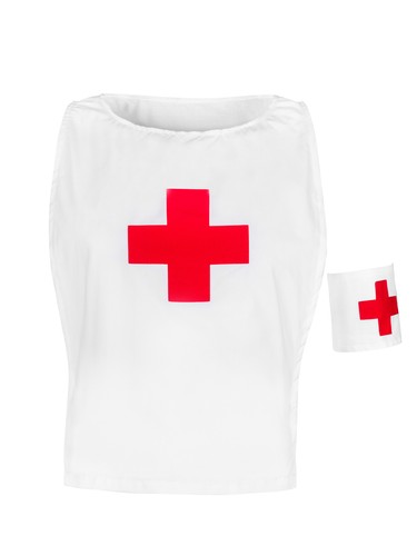 German medic red cross chest - medic,