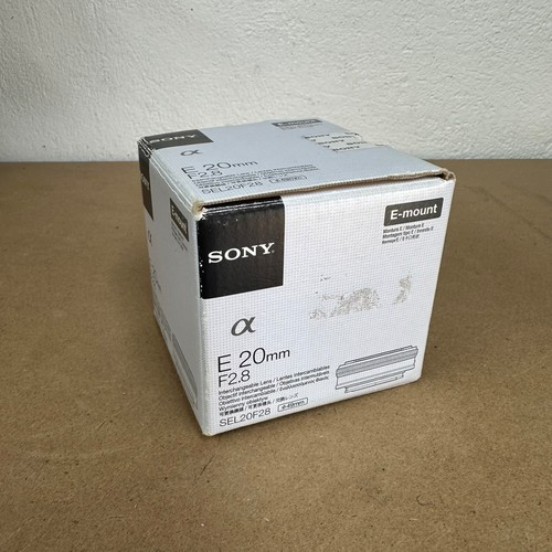 Sony 20mm 8 weitwinkel - f2.8,
