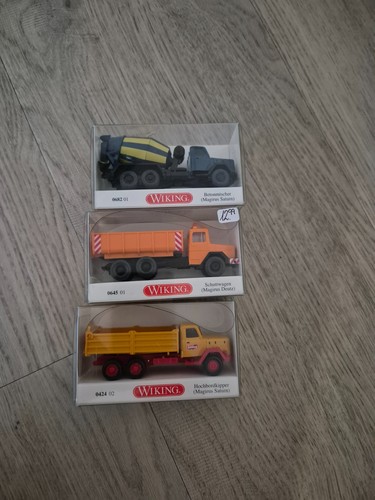 Magirus deutz hauben lkw - 3x,