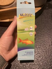 Aquarium und Teich MultiFit WasserTest 6 ca. 40 Teststreifen 