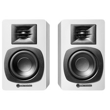 Audio-Technica AT-SP3X Regal-Lautsprecher mit Bluetooth Paar weiß 