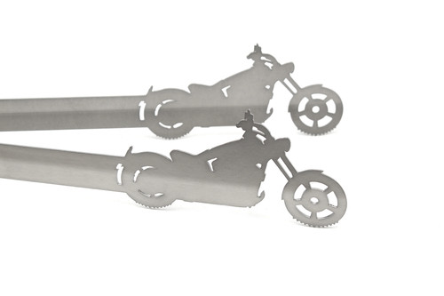 Grillzange motiv motorrad - grillzange,