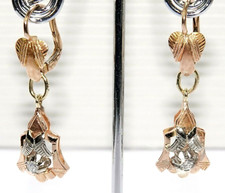 Ohrringe Gold Diamanten 0,30