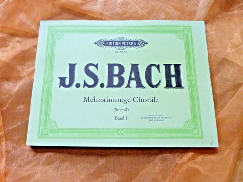 Bach mehrstimmige choräle - mehrstimmige,