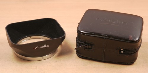 Minolta sonnenblende aus - sonnenblende,