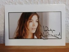 Katja Woywood Autogrammkarte – original unterschrieben – TOP Zustand