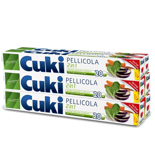 Cuki 2in1 folie 20m - folie,