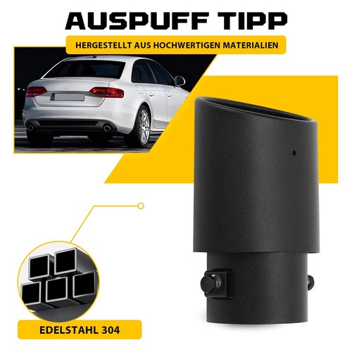 Auspuffblende endrohr blende - endrohr,