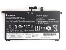 Original Lenovo ThinkPad Akku FRU 00UR891 P/N SB10L84122 15,28V 2050mAh/32Wh