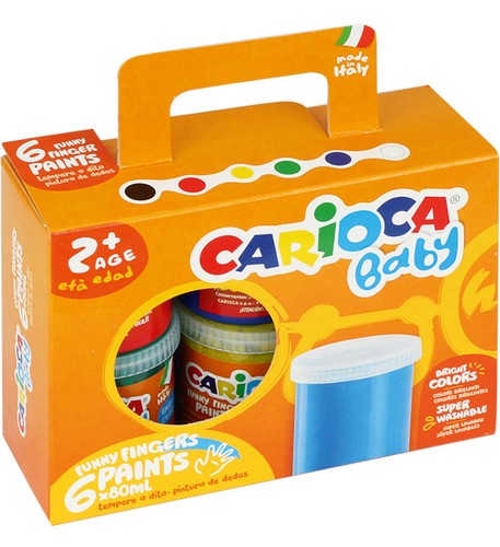 Carioca tempera fingerfarben - carioca,