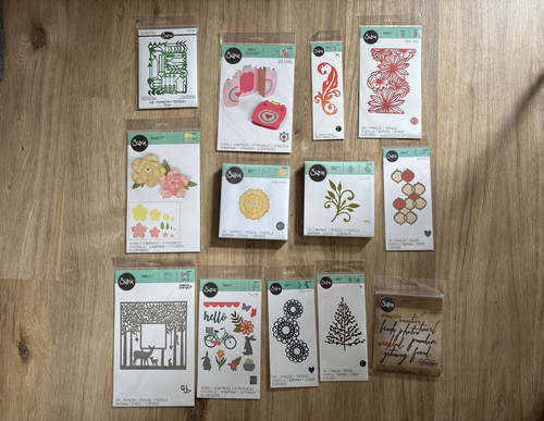 Set sizzix blume baum - 3, neu