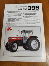 Massey Ferguson HiLine 399 Prospekt NIEDERLÄN.  tractor traktor brochure 25