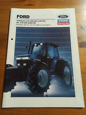 Prospekt Ford 170-240ps 8670 8770 8870 8970 Broschüre Traktor Schlepper H