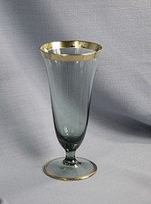 Rauchglas Vase Turmalinglas