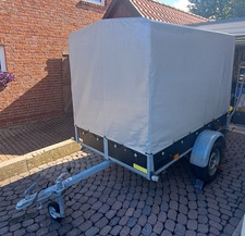 gebrauchte pkw anhaenger mit plane 750 kg