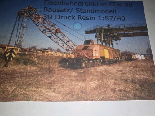 Eisenbahndrehkran edk - h0, dr