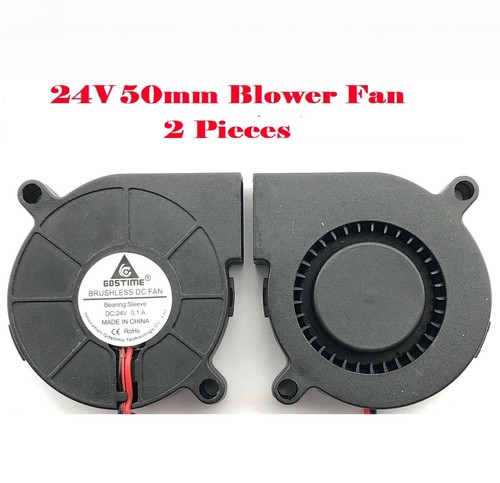 2pcs 24v 50mm blowers - 2pcs,