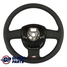 Audi A3 S3 8P Lenkrad NEU Schwarz Leder Weiß Gewinde 8P0419091AN