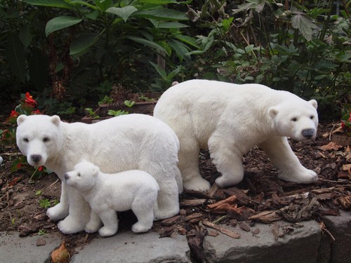 Eisbär deko figur - eisbär,
