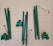 3 X verstellbar Infusionsständer Verchromt Höhenverstellbar Tropfbeutelständer 