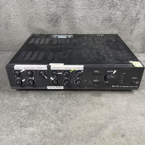 Toa system digital mixer - toa,