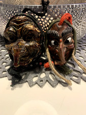 Fasnet-Fasnacht - 2 Mäskle Buchhornhexe und Wetterschrättele