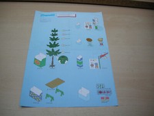 Playmobil, PL825, Bauplan von
