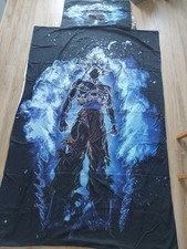 microfaser bettwäsche 135x200 Anime Figur Son Goku 