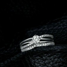 Runder 2,50 kt weißer