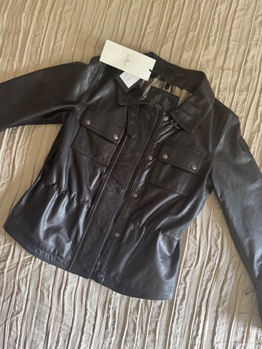 Belstaff damen leather jacket - belstaff,
