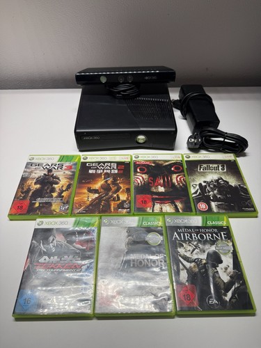 Xbox 360 slim 250gb kinect - ,