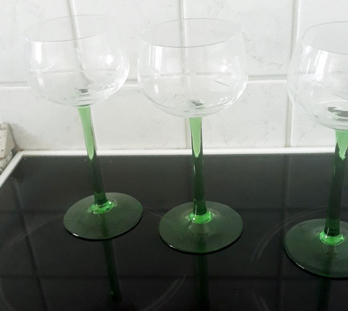 Weinglas jugendstil vintage - jugendstil,