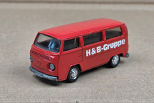 Schuco 317910 VW Volkswagen Bullo Bus Werbemodell rot H&B Group near mint selten