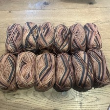 Crelando 75% Schurwolle braun