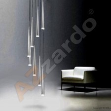 8x40W/G9 Chrom-Lampen, moderne Hängelampen, neu & schick