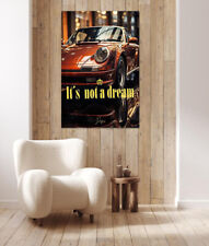 Oldtimer Leinwand Bild