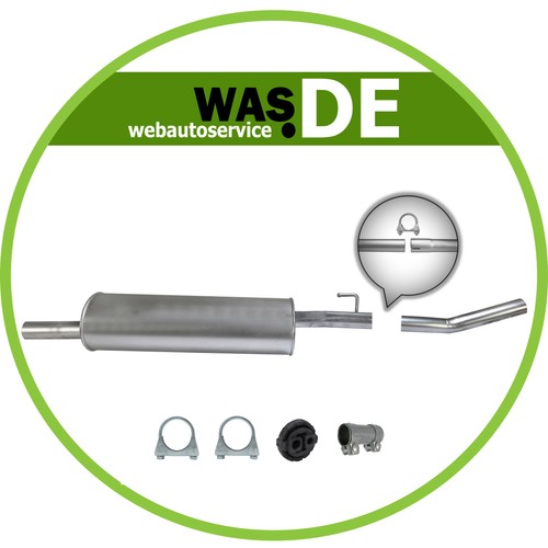 Auspuff mittelschalldämpfer - auspuff,
