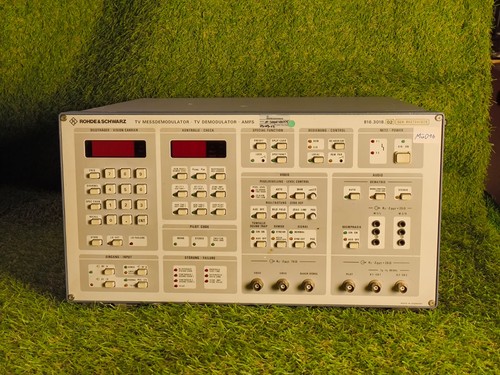 Rohde schwarz tv - &,