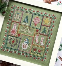 Mini Projekt Weihnachten Patchwork Kreuzstich Kit Historical Sampler Co
