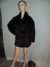 Damen Kaninchen Pelzjacke echter Pelz beste Qualität in DE 38