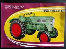 Original Fendt Farmer 1 Prospekt Broschüre Schlepper Traktor 60er Jahre