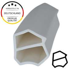 Stahlzargendichtung Dichtung Zimmertür Innentüren Gummi Farbe: Weiss Menge: 5m