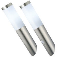 Außenwandleuchte Aussenwandlampe Edelstahl Bewegungssensor Außenlampe E27