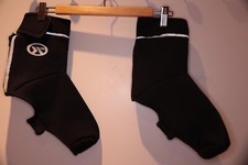 Neopren MTB Überschuhe Schuhschutz mit Reißverschluss + KV schwarz Gr. 42 43 44