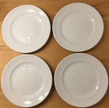 4x PILLIVUYT France Design Sismo Speiseteller weiß 27cm GUTER ZUSTAND- RAR