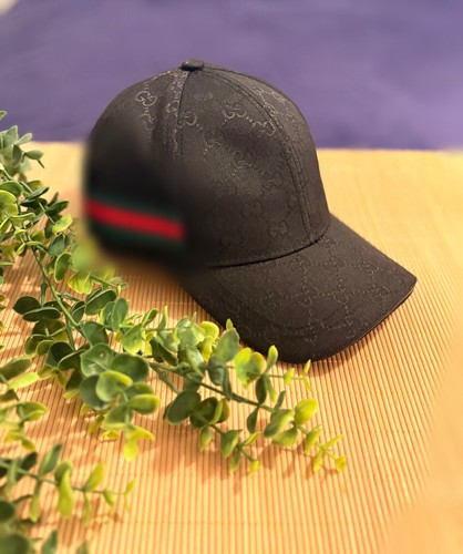 Gucci cap schwarz monogram - schwarz,
