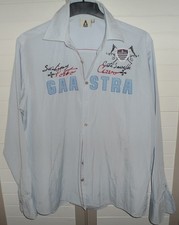 GAASTRA HERREN HEMD BLAU/WEIß