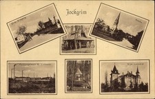 Ak Jockgrim im Landkreis Germersheim, Kirche, Villa Ludowici,... - 10654506