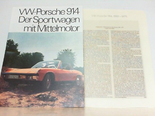 Porsche 914 1969 1975 - vw,