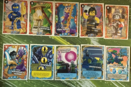 Lego ninjago trading - ninjago, cards